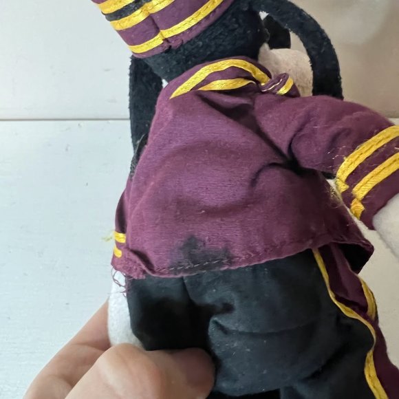 Vintage Goofy Plushy Tower of Terror Bell Hop Bean Bag Goofy Plush Walt Disney - Picture 6 of 6